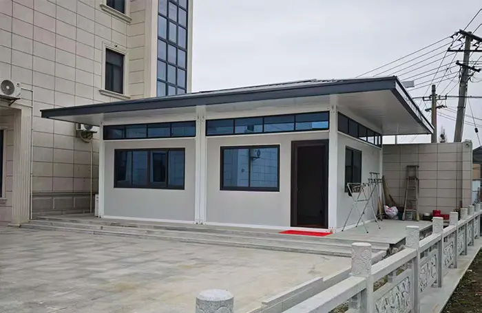 拡張可能なコンテナハウス