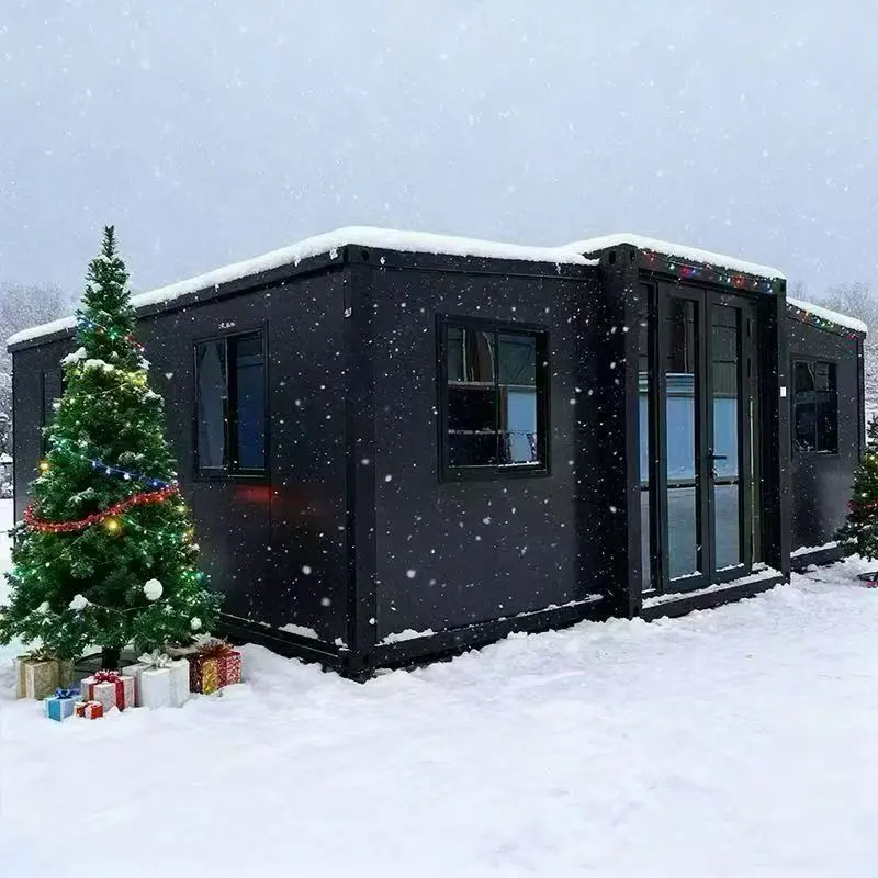 拡張可能なコンテナハウス：ゲストとともに成長する別荘