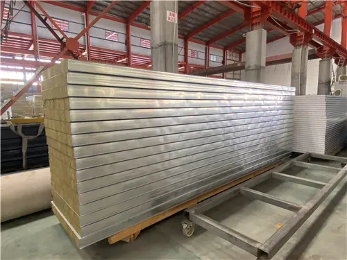 Rock Wool Sandwich Panel Shipment to Japan Supports Industrial Construction Projects