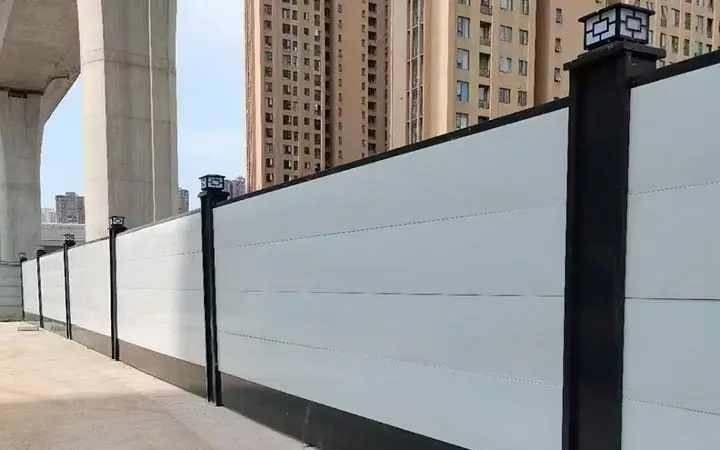 サイトメタル用バリアホーディングスクエア溶接建設フェンス