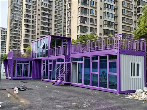 Modular Container Houses Manufacturer China for Commercial, Tourism and Sports Facilities